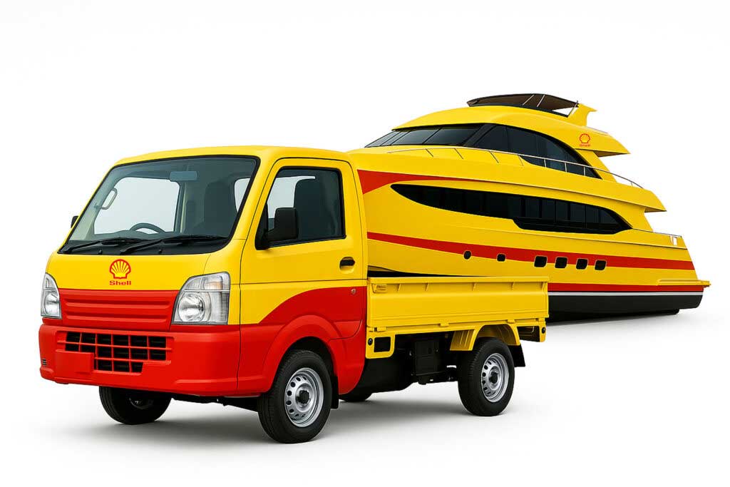 Shell others with label