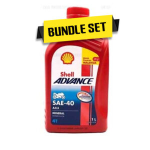 Bundle Set AX3 SAE 40 1L