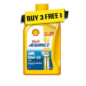 Buy 3 Free 1 AX5 20W50 1L